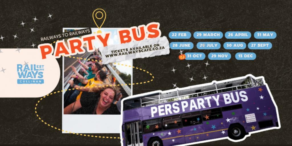 October - Railways to Railways Party Bus!