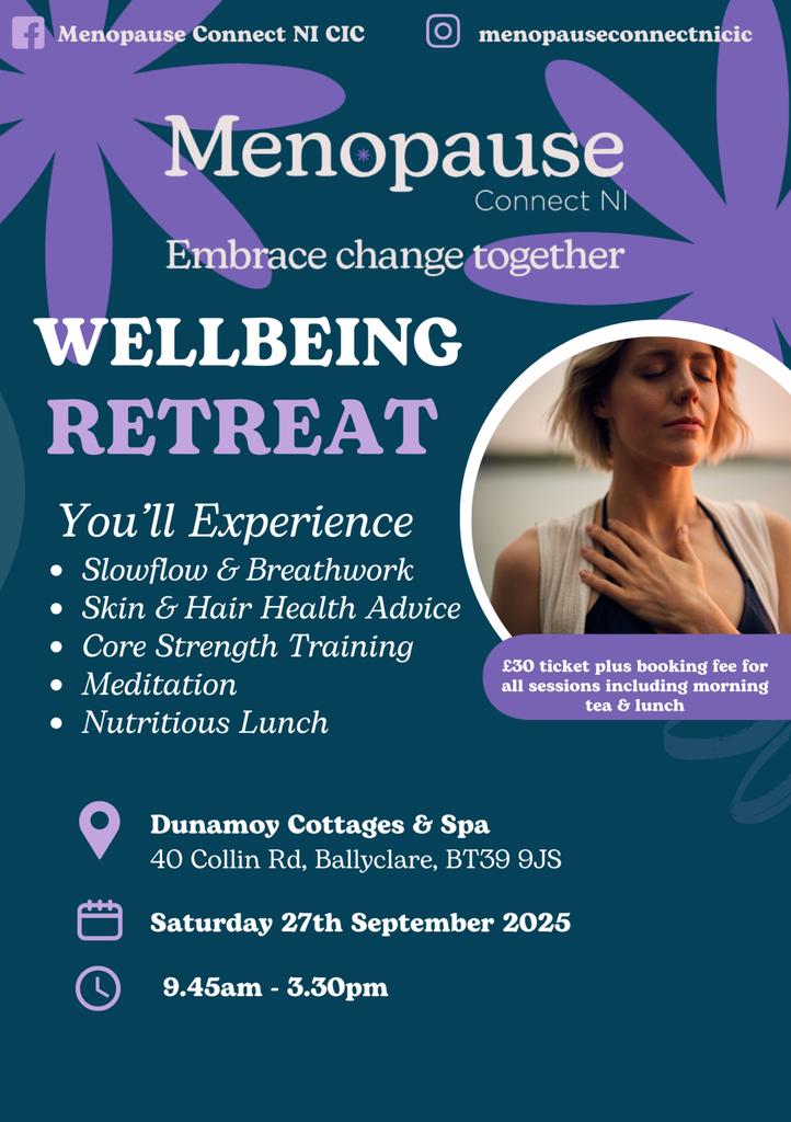 Menopause Connect NI CIC Wellbeing Retreat