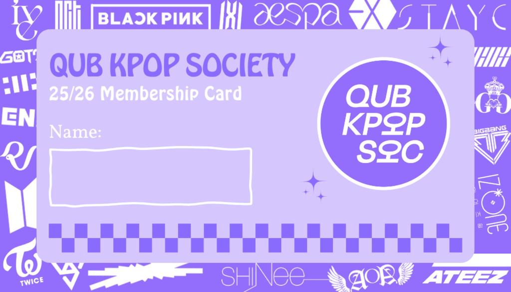 QUB KPOP SOC MEMBERSHIP 25/26
