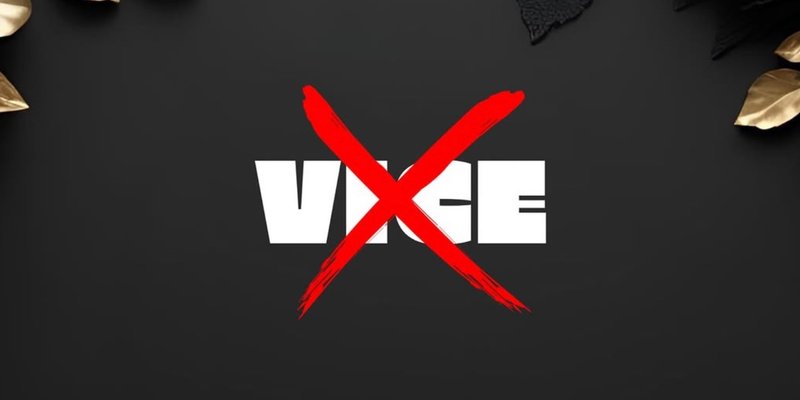 One last vice
