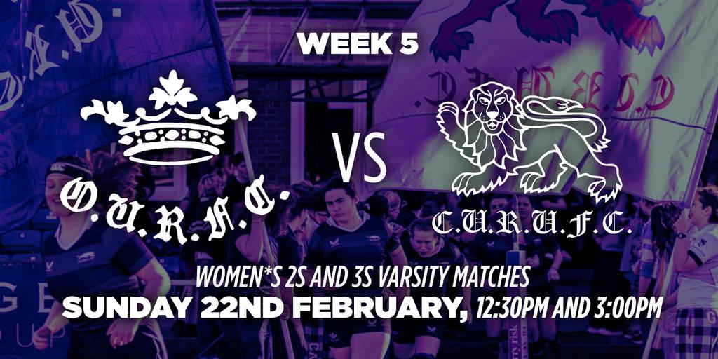 CATS VARSITY: Women*s 2s and 3s vs Cambridge