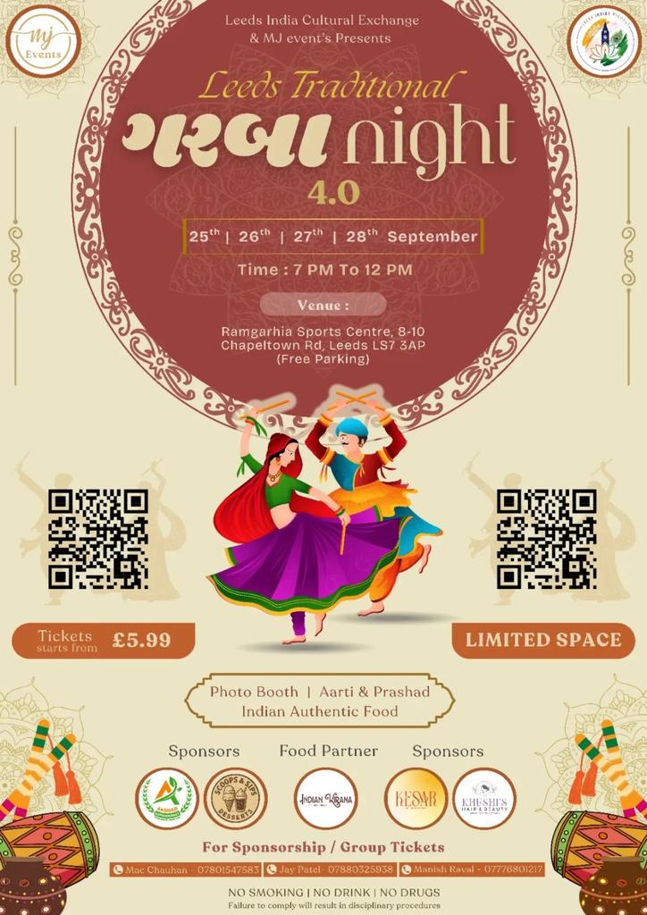 LEEDS TRADITIONAL GARBA NIGHT