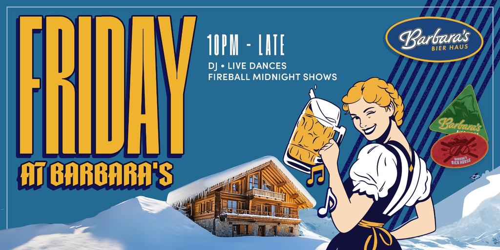 Friday Night at Barrbara's