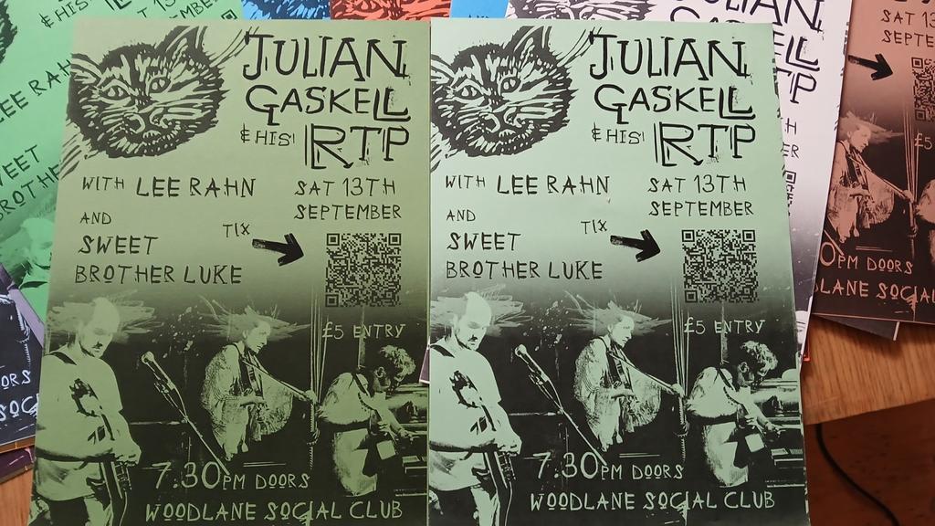 Julian Gaskell & his RTP plus Lee Rahn and Sweet Brother Luke