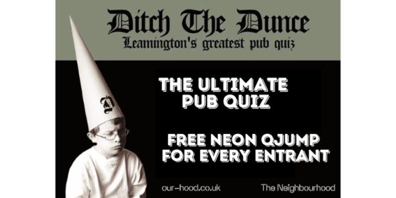 The Hood Pub Quiz! - With up to £150 worth of Prizes