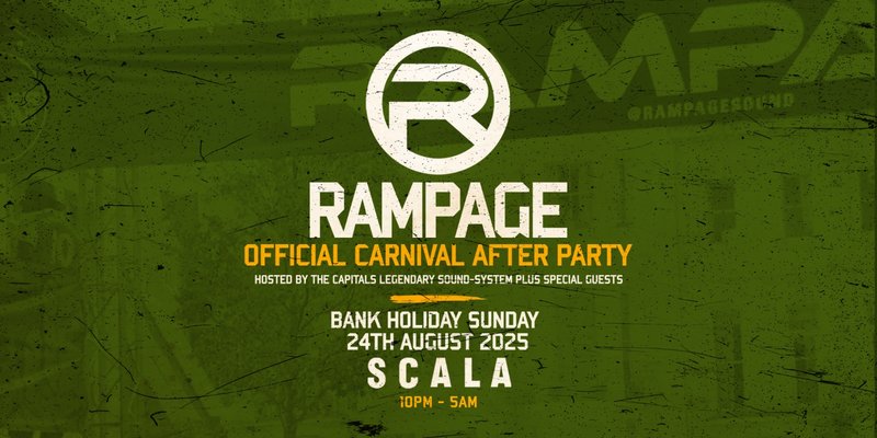 Rampage Sound Bank Holiday Rave 2025
