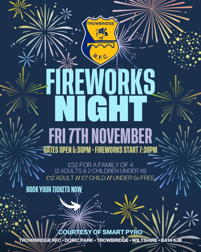 Trowbridge RFC Fireworks 2025