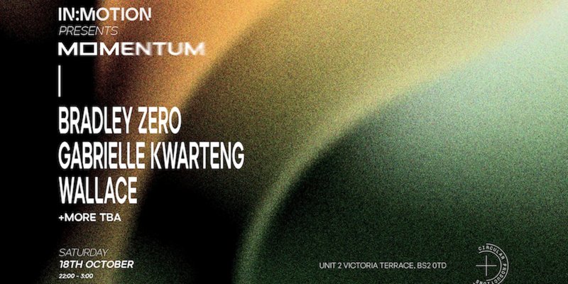 In:Motion presents: MOMENTUM | Booka Shade [LIVE] + More TBA