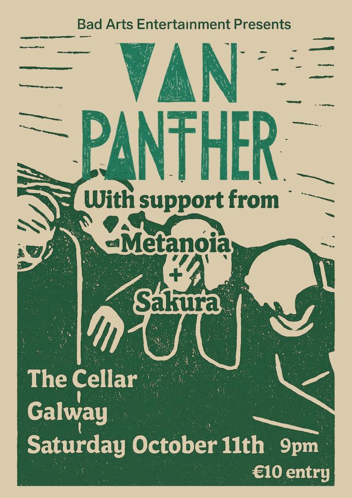 DJ Green Presents: Van Panther Album Launch W/ Sakura + Metanoia