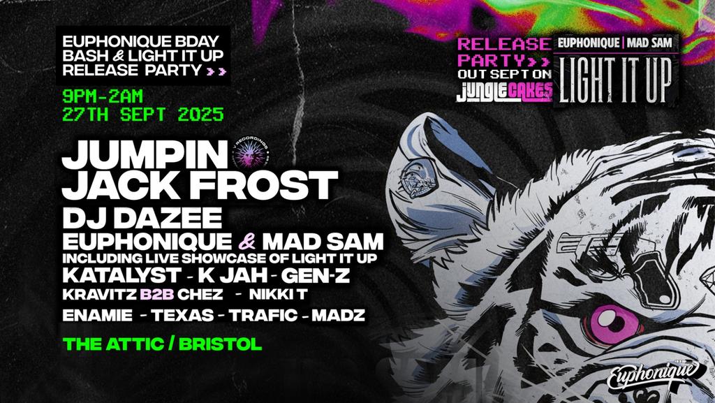Euphonique Bday Bash w/ Jumpin Jack Frost + MORE!