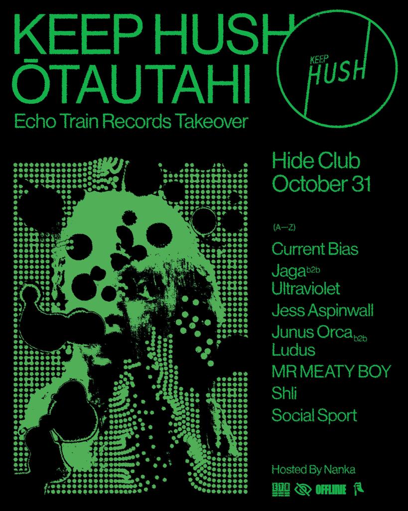 Keep Hush x Echo Train Ōtautahi