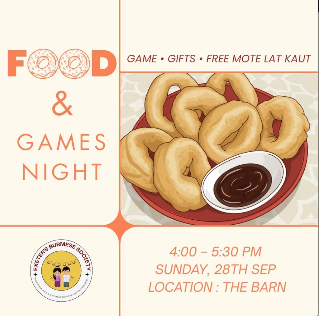 Food & Games Night