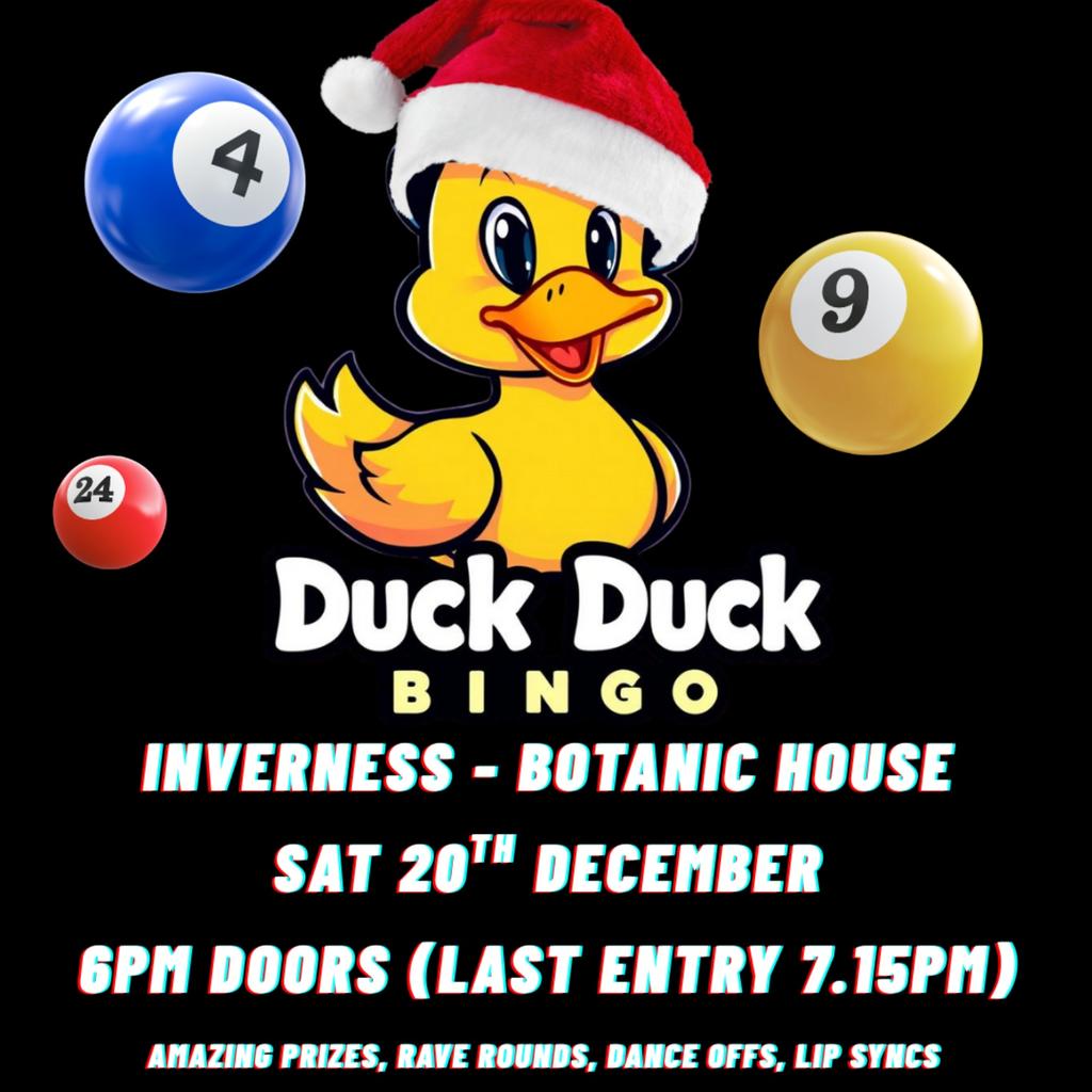Duck Duck Bingo - Inverness (Christmas Edition)