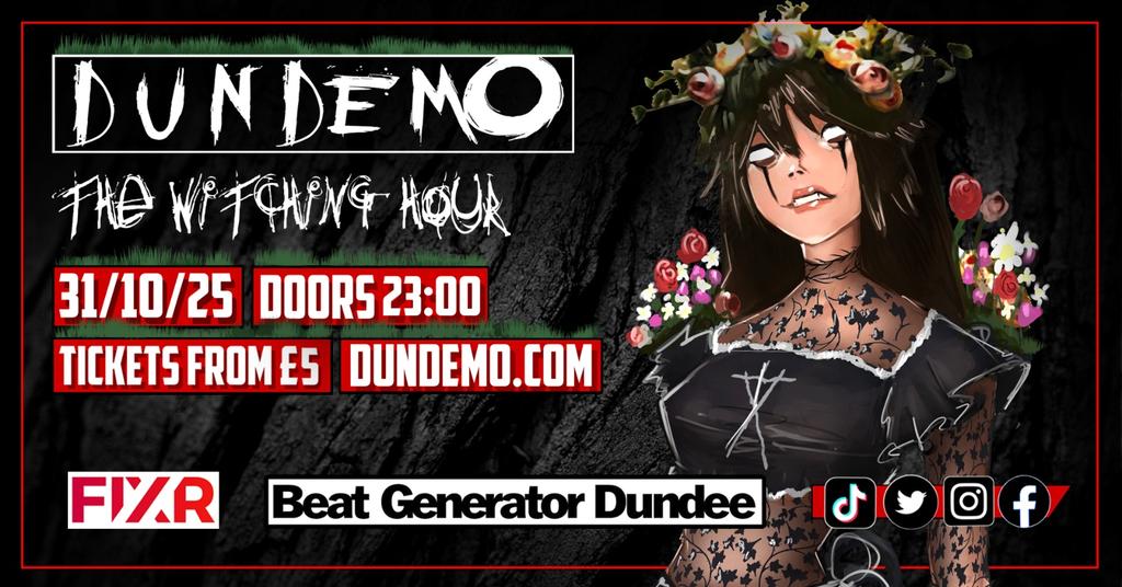 DUNDEMO - The Witching Hour (Scotland's Biggest Emo Pop Punk Night)