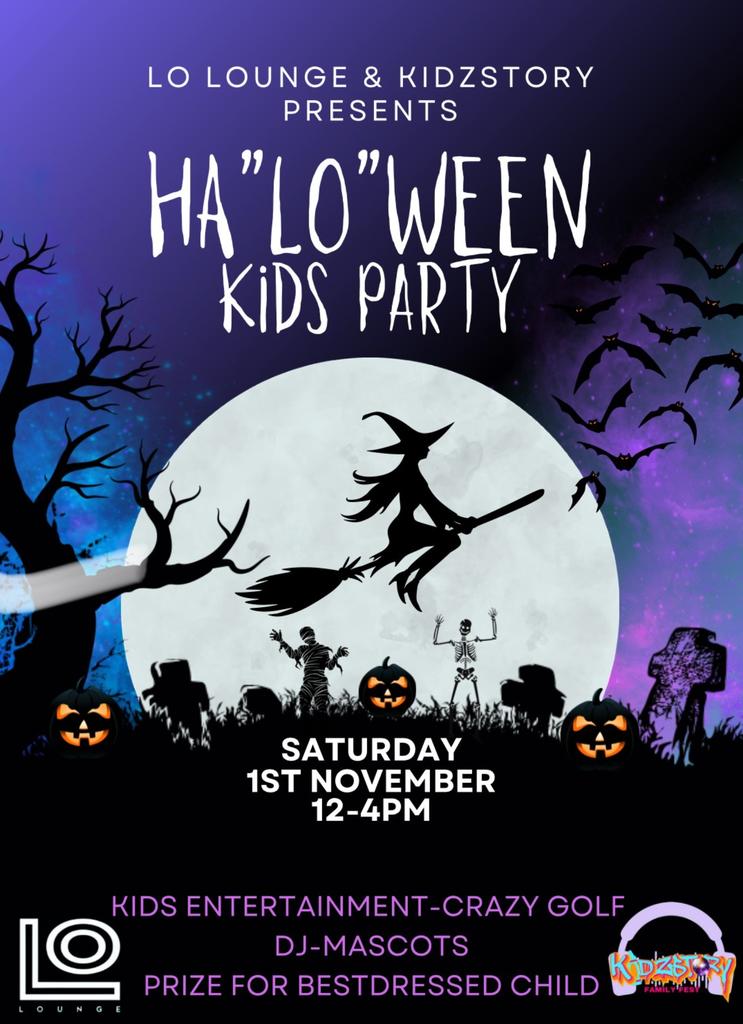 KIDZSTORY present HA"LO"WEEN KIDS PARTY