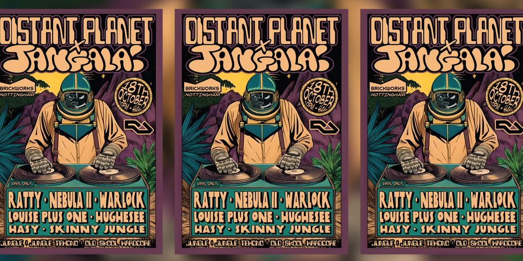 Jangala X Distant Planet w/ Ratty, Nebula ii, Warlock +