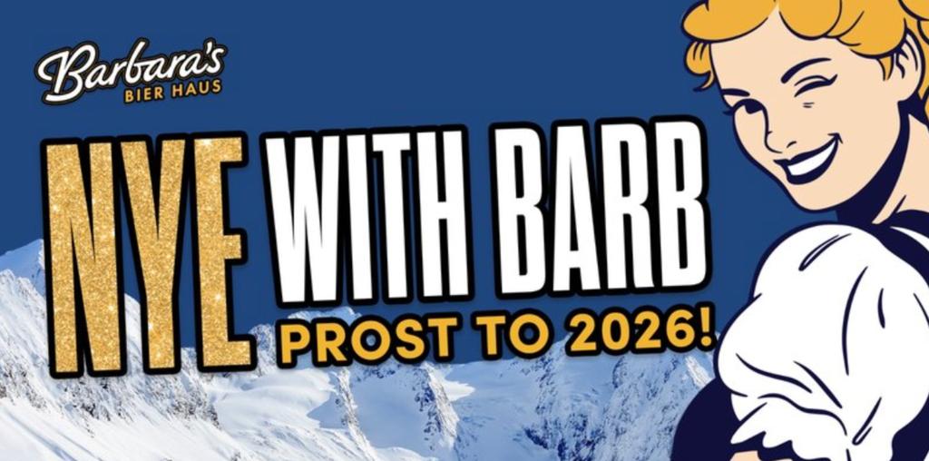 New Year's Eve 2025 with Barb!