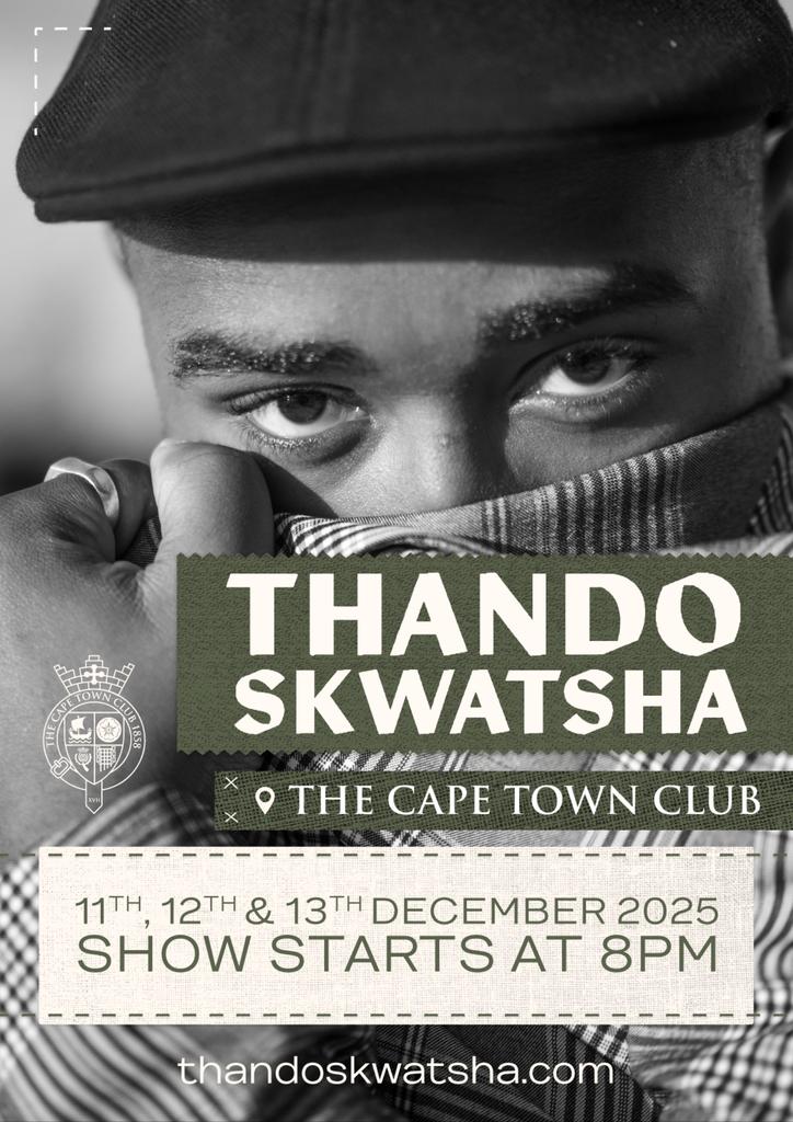Thando Skwatsha Live at The Cape Town Club