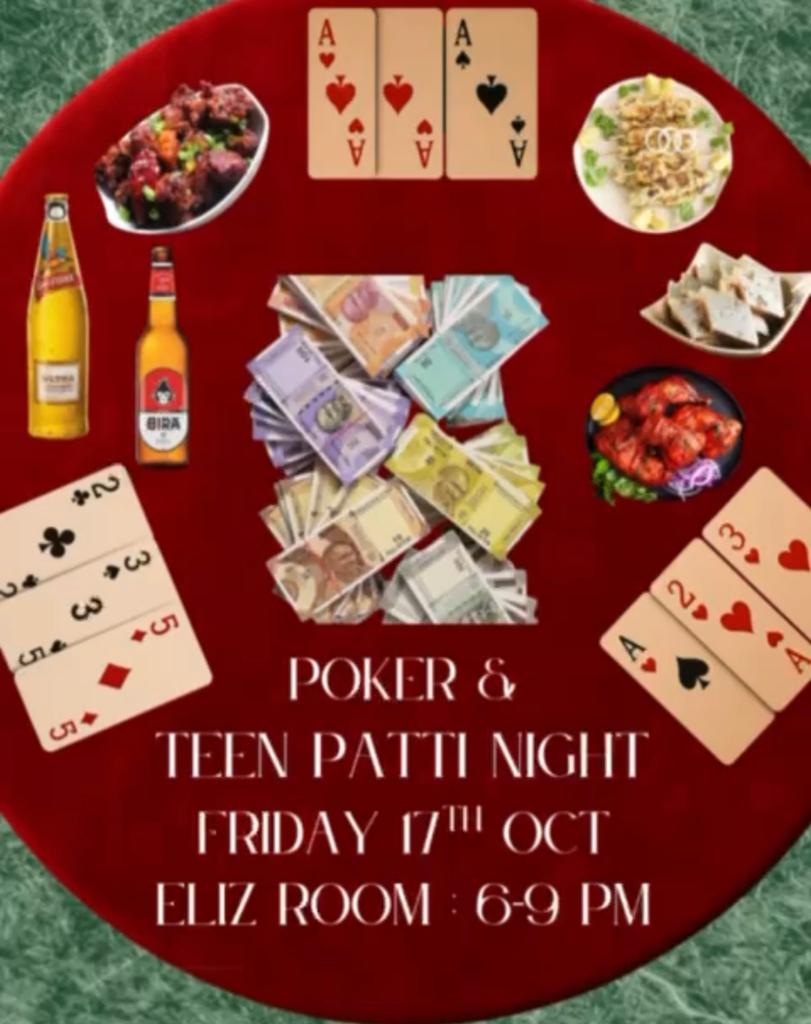 Poker and Teen Patti Night