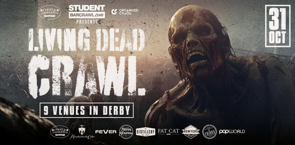 DERBY LIVING DEAD CRAWL | Halloween Bar Crawl