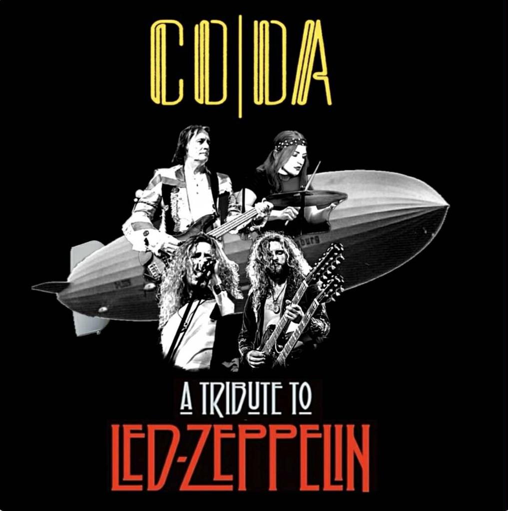CODA – A Tribute to Led Zeppelin tickets on Saturday 12 Sept