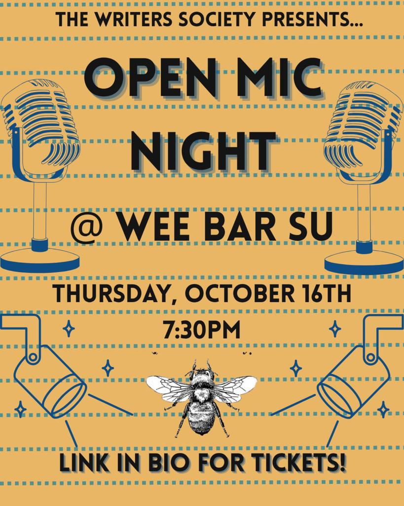 Open Mic Night!