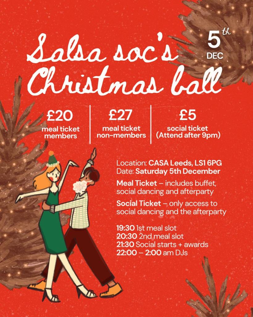 LUU SALSA SOCIETY CHRISTMAS BALL
