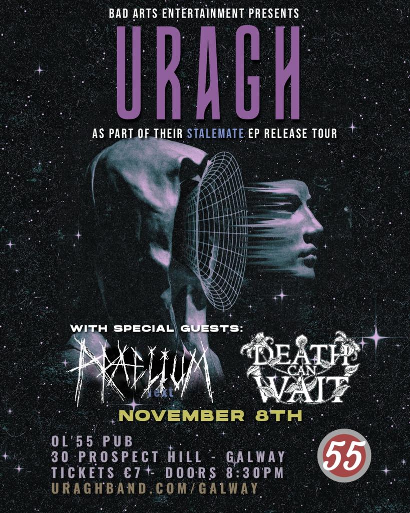 DJ Green Presents: Uragh, Praelium + Death Can Wait