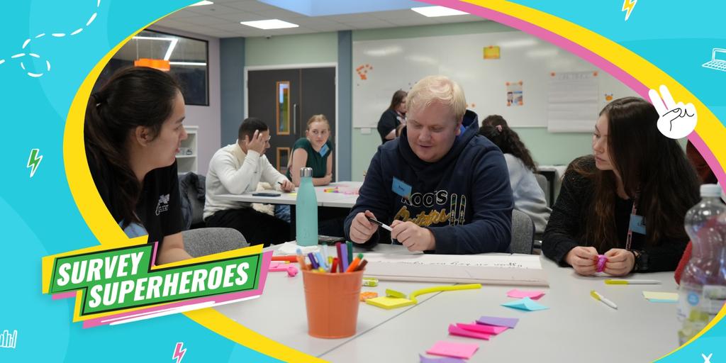Survey Superheroes Focus Group