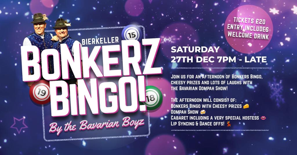Christmas Bonkerz Bingo
