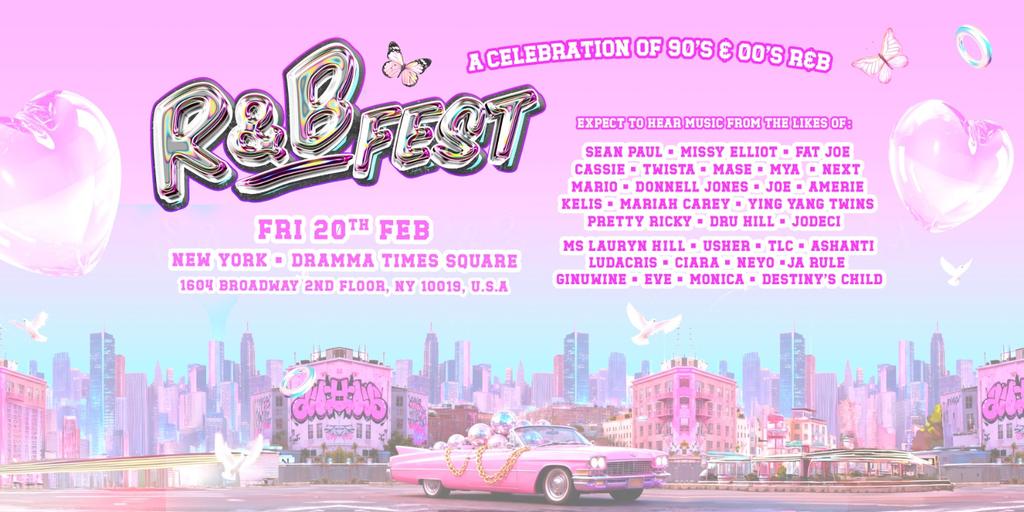 R&B Fest Is Coming To New York!