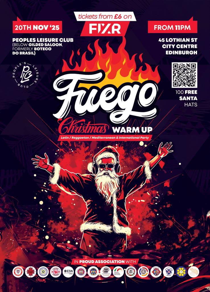 FUEGO – Christmas Warm-Up Party 🎄