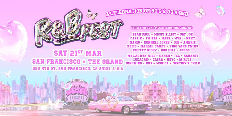 R&B Fest Returns To San Francisco!