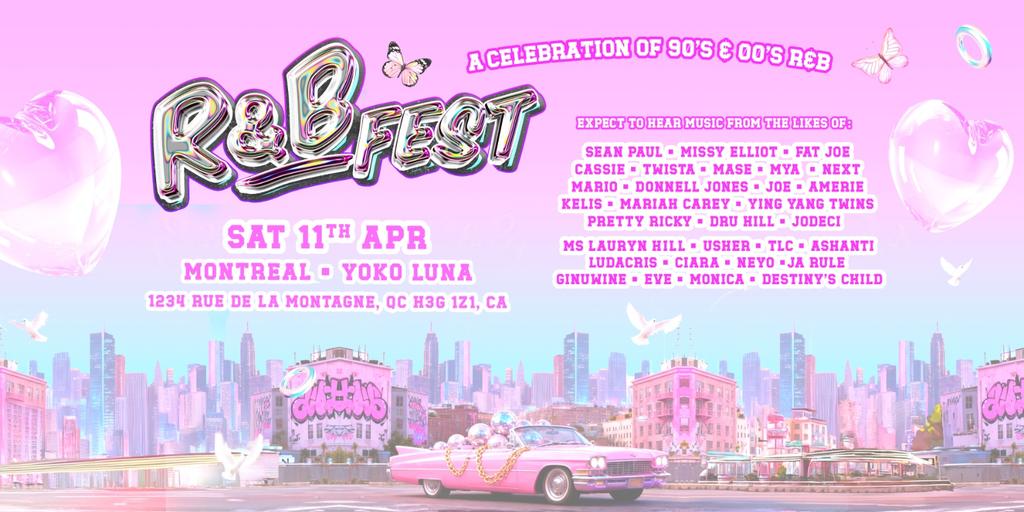R&B Fest Returns To Montreal!