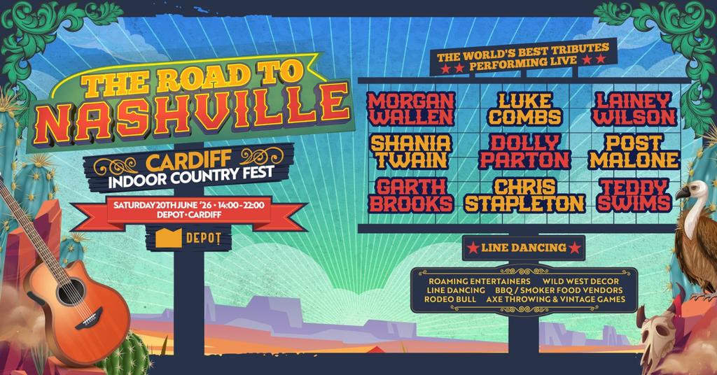 Road to Nashville Rodeo Show | Depot Cardiff | SOLD OUT