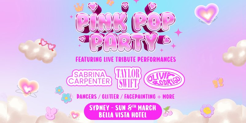 The Pink Pop Party Is Coming To Sydney!