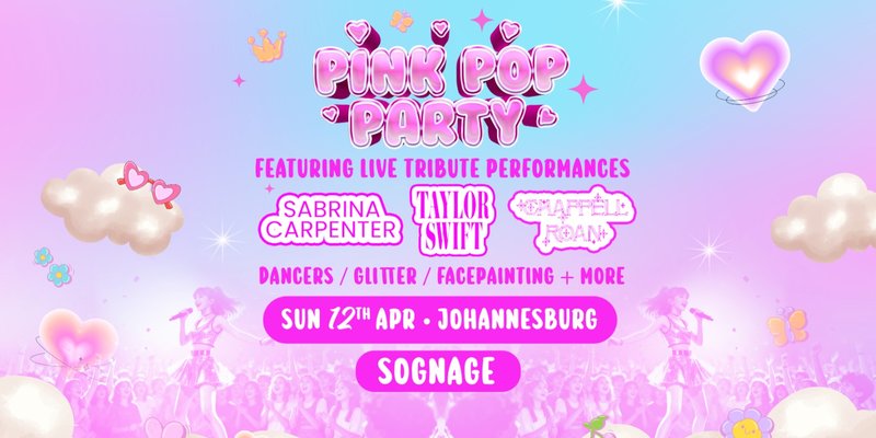 The Pink Pop Party Is Coming To Johannesburg!