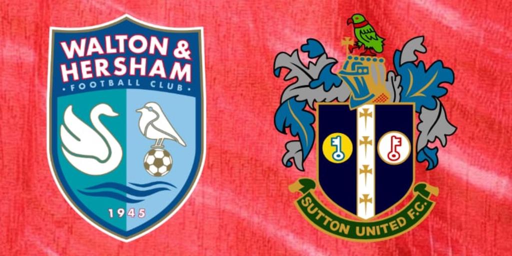 Walton & Hersham FC vs Sutton United (FA Trophy 3rd Round)