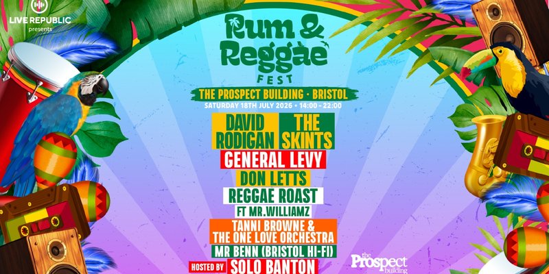 Rum & Reggae 2026 | The Prospect Building, Bristol