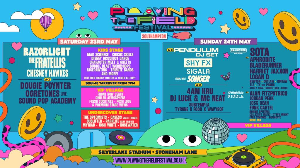 Playing the Field Festival - 23rd & 24th May 2026
