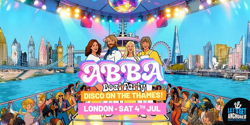 GIMME! GIMME! GIMME! ABBA Inspired Boat Party London