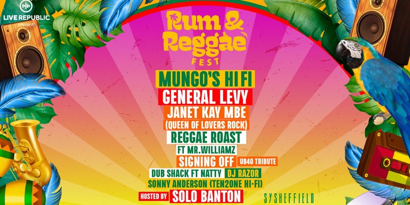 Rum & Reggae 2026 | SteelYard, Sheffield
