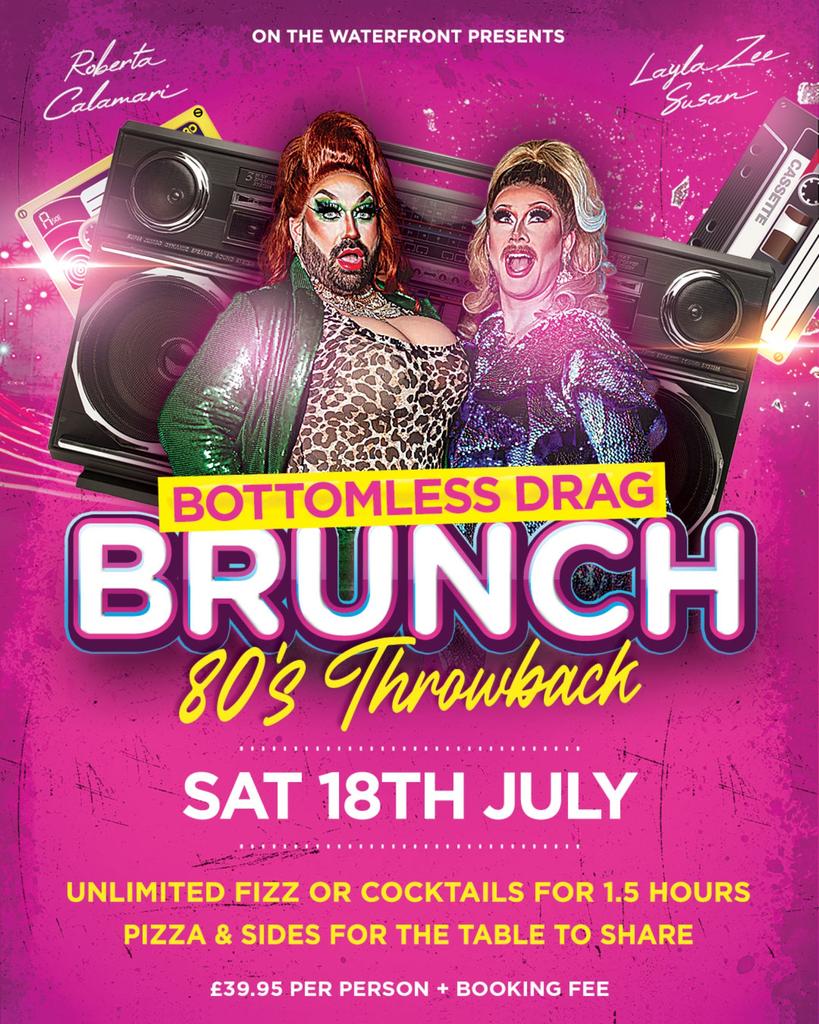 💿 80’S THROWBACK – DRAG BRUNCH 💿