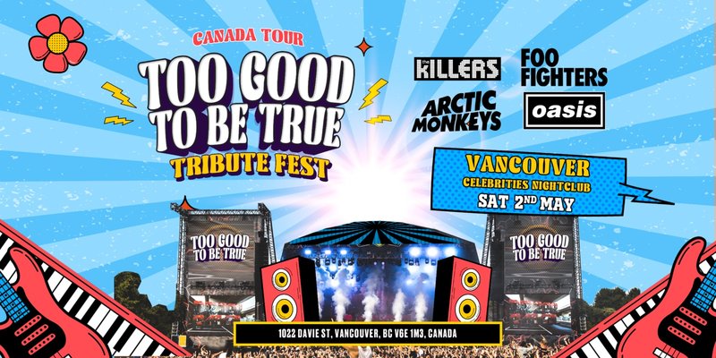 Tribute Festival comes to Vancouver!