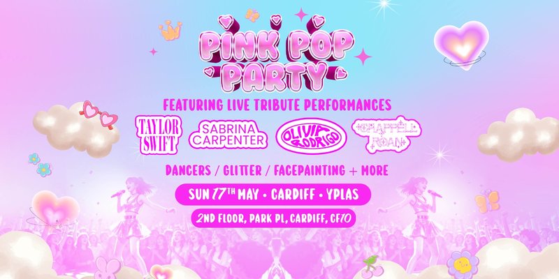 The Pink Pop Party Is Coming To Cardiff!
