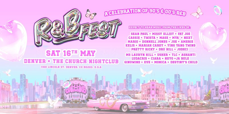 R&B Fest Is Coming To Denver!