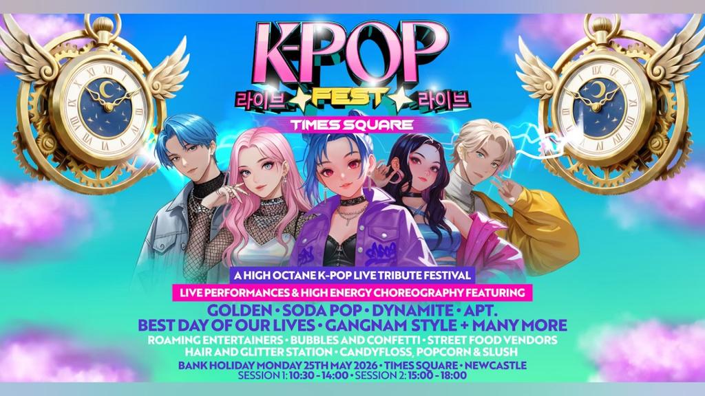 K-Pop Live | Times Square, Newcastle tickets on Monday 25 May | K