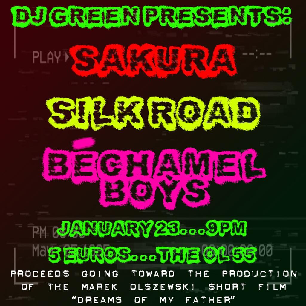 Sakura + Silk Road + Béchamel Boys