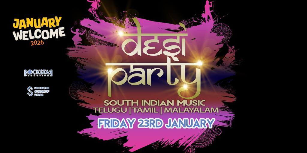 January Welcome Desi Party!
