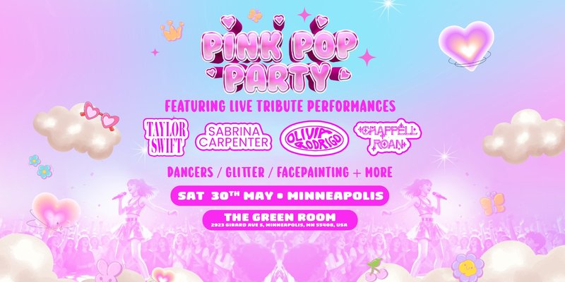 The Pink Pop Party Is Coming To Minneapolis!